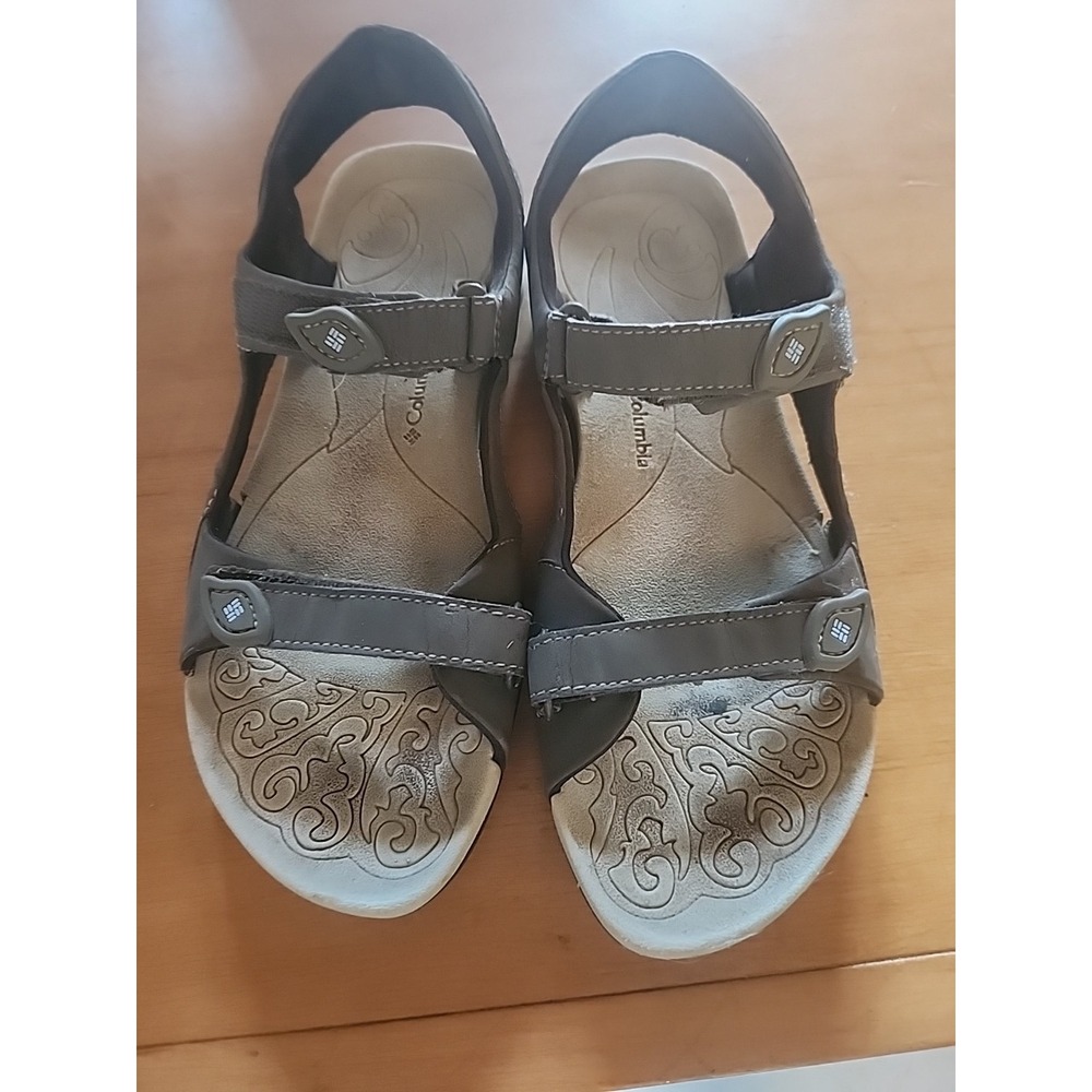 Columbia Sun Light Backstrap Women's Sport Sandal‎ Size 8 Taupe